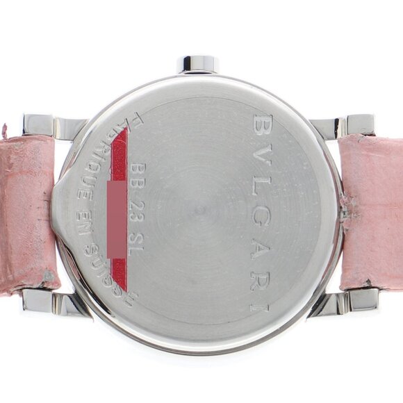 BVLGARI Watches BB23SL Stainless Steel/leather Quartz